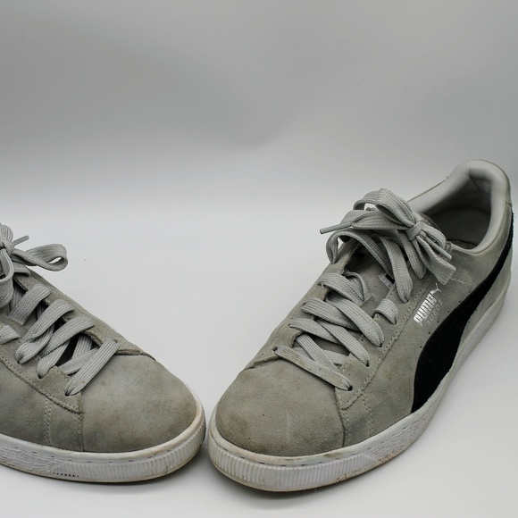 PUMA SUEDE CLASSIC SPORT-INSPIRED SNEAKERS 9.5 - Picture 1 of 3